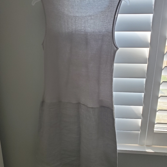 Fun grey casual dress - Picture 4 of 4